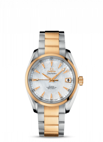 Omega Seamaster Aqua Terra 150M Co-Axial 38.5 Stainless Steel / Yellow Gold / MOP / Bracelet 231.20.39.21.55.002 Omega Seamaster Aqua Terra 150M Co-Axial 38.5 Stainless Steel / Yellow Gold / MOP / Bracelet 231.20.39.21.55.002