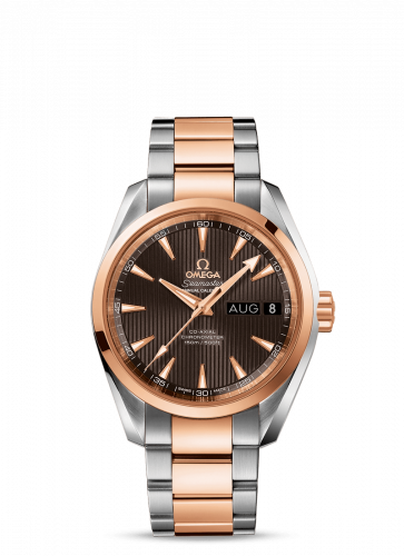 Omega Seamaster Aqua Terra 150M Co-Axial 38.5 Annual Calendar Stainless Steel / Red Gold / Grey / Bracelet 231.20.39.22.06.001 Omega Seamaster Aqua Terra 150M Co-Axial 38.5 Annual Calendar Stainless Steel / Red Gold / Grey / Bracelet 231.20.39.22.06.001