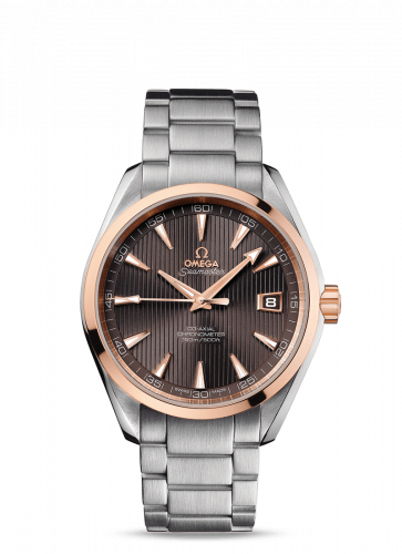 Omega Seamaster Aqua Terra 150M Co-Axial 41.5 Stainless Steel / Red Gold / Grey / Bracelet 231.20.42.21.06.002 Omega Seamaster Aqua Terra 150M Co-Axial 41.5 Stainless Steel / Red Gold / Grey / Bracelet 231.20.42.21.06.002