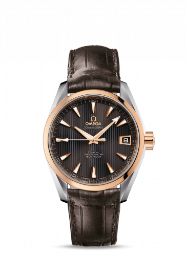 Omega Seamaster Aqua Terra 150M Co-Axial 38.5 Stainless Steel / Red Gold / Grey 231.23.39.21.06.001 Omega Seamaster Aqua Terra 150M Co-Axial 38.5 Stainless Steel / Red Gold / Grey 231.23.39.21.06.001
