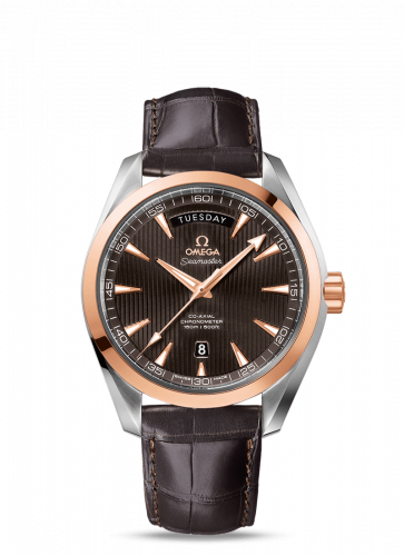 Omega Seamaster Aqua Terra 150m Co-Axial 41.5 Day-Date Stainless Steel / Red Gold / Grey 231.23.42.22.06.001 Omega Seamaster Aqua Terra 150m Co-Axial 41.5 Day-Date Stainless Steel / Red Gold / Grey 231.23.42.22.06.001