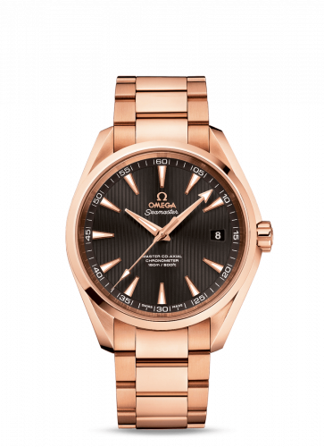 Omega Seamaster Aqua Terra 150m Master Co-Axial 41.5 Red Gold / Grey / Bracelet 231.50.42.21.06.002 Omega Seamaster Aqua Terra 150m Master Co-Axial 41.5 Red Gold / Grey / Bracelet 231.50.42.21.06.002