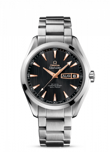 Omega Seamaster Aqua Terra 150m Co-Axial 43 Annual Calendar White Gold / Grey / Bracelet 231.50.43.22.01.001 Omega Seamaster Aqua Terra 150m Co-Axial 43 Annual Calendar White Gold / Grey / Bracelet 231.50.43.22.01.001
