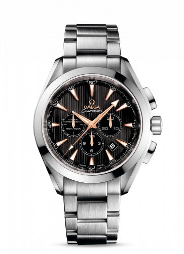Omega Seamaster Aqua Terra 150M Co-Axial 44 Chronograph White Gold / Black / Bracelet 231.50.44.50.01.001