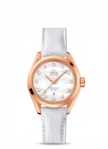 Omega Seamaster Aqua Terra 150M Master Co-Axial 34 Sedna Gold / MOP 231.53.34.20.55.001 Omega Seamaster Aqua Terra 150M Master Co-Axial 34 Sedna Gold / MOP 231.53.34.20.55.001