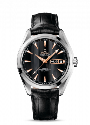 Omega Seamaster Aqua Terra 150m Co-Axial 43 Annual Calendar White Gold / Grey 231.53.43.22.01.001 Omega Seamaster Aqua Terra 150m Co-Axial 43 Annual Calendar White Gold / Grey 231.53.43.22.01.001
