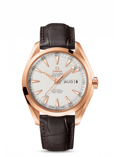Omega Seamaster Aqua Terra 150M Co-Axial 43 Annual Calendar Red Gold / Silver 231.53.43.22.02.002