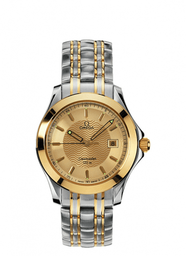 Omega Seamaster 120M Quartz 41 Stainless Steel / Yellow Gold / Champagne / Bracelet 2311.11.00 Omega Seamaster 120M Quartz 41 Stainless Steel / Yellow Gold / Champagne / Bracelet 2311.11.00