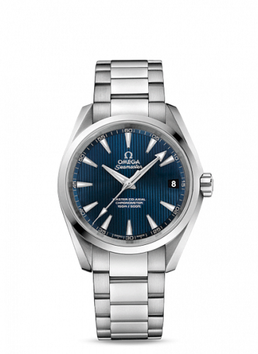 Omega Seamaster Aqua Terra 150M Master Co-Axial 38.5 Stainless Steel / Blue / Bracelet 231.10.39.21.03.002