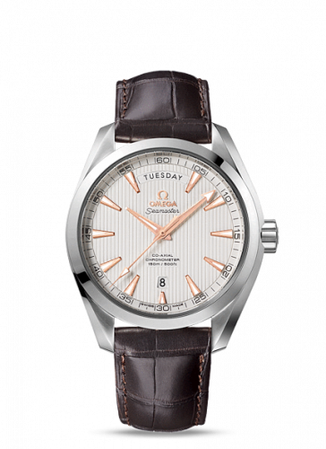 Omega Seamaster Aqua Terra 150m Co-Axial 41.5 Day-Date Stainless Steel / Silver 231.13.42.22.02.001 Omega Seamaster Aqua Terra 150m Co-Axial 41.5 Day-Date Stainless Steel / Silver 231.13.42.22.02.001