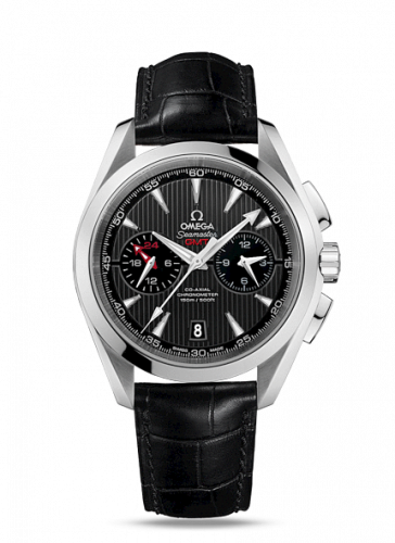 Omega Seamaster Aqua Terra 150M Co-Axial 43 GMT Chronograph Stainless Steel / Grey 231.13.43.52.06.001