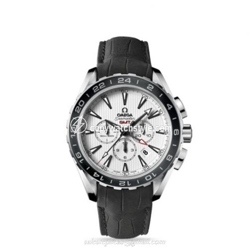 Omega Seamaster Aqua Terra 150M Co-Axial 44 GMT Chronograph Stainless Steel / Silver 231.13.44.52.04.001 Omega Seamaster Aqua Terra 150M Co-Axial 44 GMT Chronograph Stainless Steel / Silver 231.13.44.52.04.001