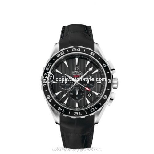 Omega Seamaster Aqua Terra 150M Co-Axial 44 GMT Chronograph Stainless Steel / Grey 231.13.44.52.06.001 Omega Seamaster Aqua Terra 150M Co-Axial 44 GMT Chronograph Stainless Steel / Grey 231.13.44.52.06.001