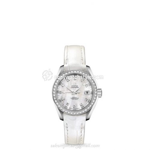 Omega Seamaster Aqua Terra 150M Co-Axial 30 Stainless Steel / Diamond / MOP 231.18.30.20.55.001 Omega Seamaster Aqua Terra 150M Co-Axial 30 Stainless Steel / Diamond / MOP 231.18.30.20.55.001