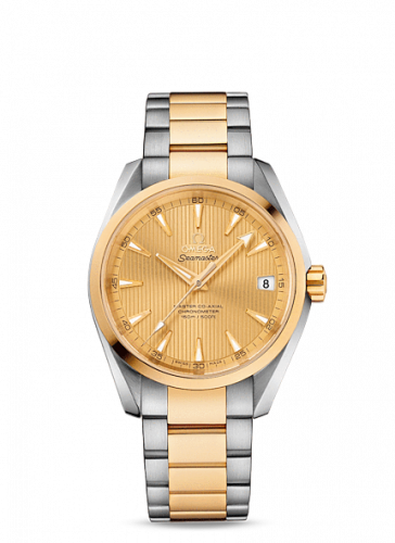 Omega Seamaster Aqua Terra 150M Master Co-Axial 38.5 Stainless Steel / Yellow Gold / Champagne 231.20.39.21.08.001 Omega Seamaster Aqua Terra 150M Master Co-Axial 38.5 Stainless Steel / Yellow Gold / Champagne 231.20.39.21.08.001