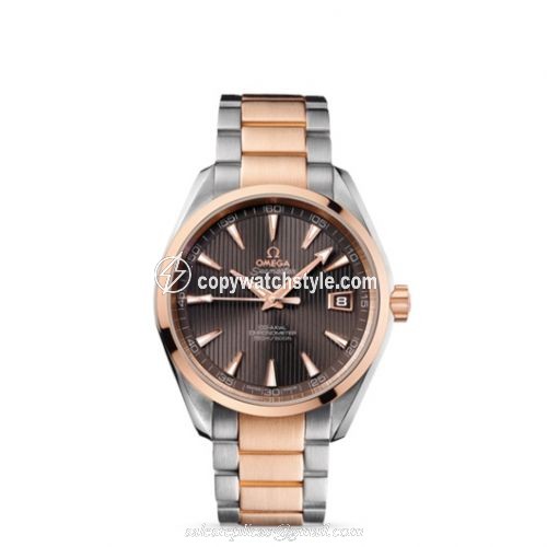 Omega Seamaster Aqua Terra 150M Co-Axial 41.5 Stainless Steel / Red Gold / Grey / Bracelet 231.20.42.21.06.001 Omega Seamaster Aqua Terra 150M Co-Axial 41.5 Stainless Steel / Red Gold / Grey / Bracelet 231.20.42.21.06.001