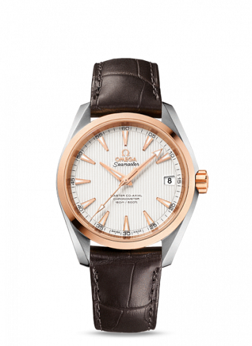 Omega Seamaster Aqua Terra 150M Master Co-Axial 38.5 Stainless Steel / Red Gold / Silver 231.23.39.21.02.001 Omega Seamaster Aqua Terra 150M Master Co-Axial 38.5 Stainless Steel / Red Gold / Silver 231.23.39.21.02.001