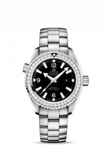 Omega Seamaster Planet Ocean 600M Co-Axial 37.5 Stainless Steel / Diamond / Black / Bracelet 232.15.38.20.01.001 Omega Seamaster Planet Ocean 600M Co-Axial 37.5 Stainless Steel / Diamond / Black / Bracelet 232.15.38.20.01.001