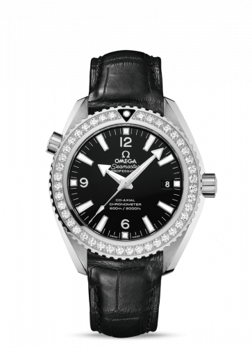 Omega Seamaster Planet Ocean 600M Co-Axial 42 Stainless Steel / Diamond / Black / Alligator 232.18.42.21.01.001 Omega Seamaster Planet Ocean 600M Co-Axial 42 Stainless Steel / Diamond / Black / Alligator 232.18.42.21.01.001