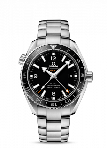 Omega Seamaster Planet Ocean 600M Co-Axial 43.5 GMT Stainless Steel / Black / Bracelet 232.30.44.22.01.001 Omega Seamaster Planet Ocean 600M Co-Axial 43.5 GMT Stainless Steel / Black / Bracelet 232.30.44.22.01.001