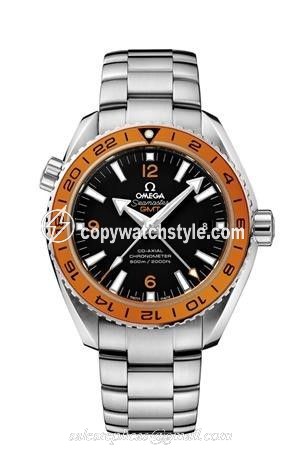 Omega Seamaster Planet Ocean 600M Co-Axial 43.5 GMT Stainless Steel / Orange Numerals / Bracelet 232.30.44.22.01.003 Omega Seamaster Planet Ocean 600M Co-Axial 43.5 GMT Stainless Steel / Orange Numerals / Bracelet 232.30.44.22.01.003
