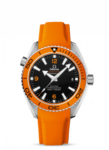 Omega Seamaster Planet Ocean 600M Co-Axial 42 Stainless Steel / Orange / Orange Rubber 232.32.42.21.01.001 Omega Seamaster Planet Ocean 600M Co-Axial 42 Stainless Steel / Orange / Orange Rubber 232.32.42.21.01.001