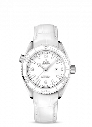 Omega Seamaster Planet Ocean 600M Co-Axial 37.5 Stainless Steel / White / Alligator 232.33.38.20.04.001 Omega Seamaster Planet Ocean 600M Co-Axial 37.5 Stainless Steel / White / Alligator 232.33.38.20.04.001