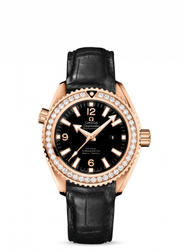 Omega Seamaster Planet Ocean 600M Co-Axial 37.5 Red Gold / Diamond / Alligator 232.58.38.20.01.001 Omega Seamaster Planet Ocean 600M Co-Axial 37.5 Red Gold / Diamond / Alligator 232.58.38.20.01.001