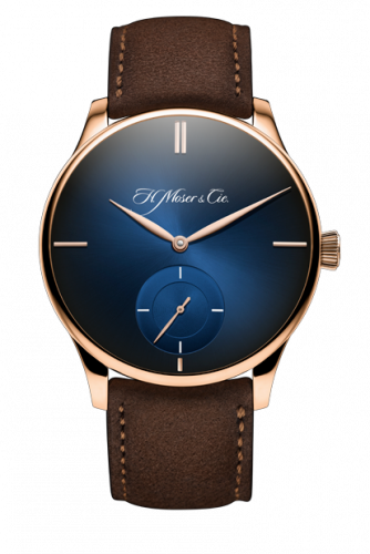 H. Moser & Cie Venturer XL Small Seconds Red Gold / Midnight Blue Purity 2327-0407 H. Moser & Cie Venturer XL Small Seconds Red Gold / Midnight Blue Purity 2327-0407