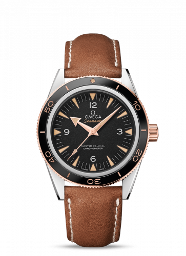 Omega Seamaster 300 Master Co-Axial Steel Stainless Steel / Sedna Gold / Strap 233.22.41.21.01.002