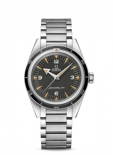 Omega Seamaster 300 Master Co-Axial Stainless Steel / Black / Bracelet / 60th Anniversary 234.10.39.20.01.001