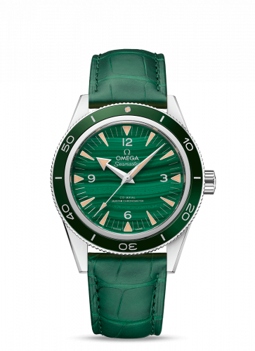 Omega Seamaster 300 Co-Axial Master Chronometer Platinum / Malachite 234.93.41.21.99.001 Omega Seamaster 300 Co-Axial Master Chronometer Platinum / Malachite 234.93.41.21.99.001