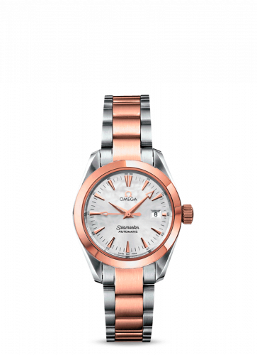 Omega Seamaster Aqua Terra 150M Automatic 29.2 Stainless Steel / Red Gold / MOP / Bracelet 2373.70.00 Omega Seamaster Aqua Terra 150M Automatic 29.2 Stainless Steel / Red Gold / MOP / Bracelet 2373.70.00