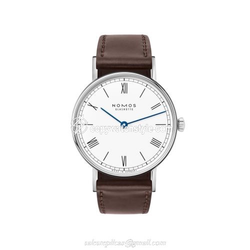 Nomos Glashutte Ludwig 33 Duo Enamel White 242 Nomos Glashutte Ludwig 33 Duo Enamel White 242