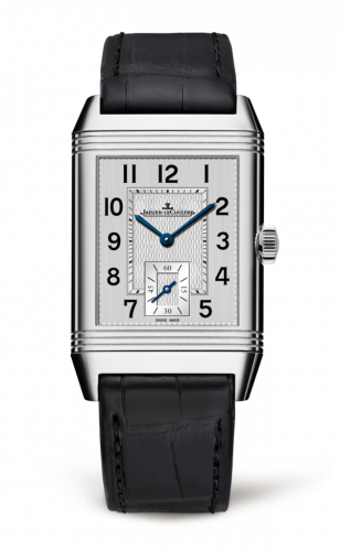 Jaeger-LeCoultre Reverso Classic Medium Small Seconds Stainless Steel / Silver / Alligator 2438520 Jaeger-LeCoultre Reverso Classic Medium Small Seconds Stainless Steel / Silver / Alligator 2438520