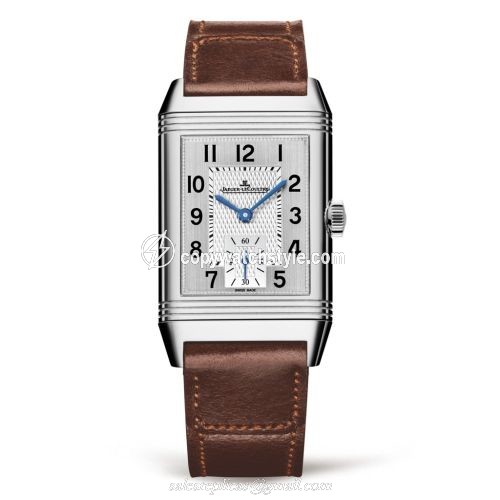 Jaeger-LeCoultre Reverso Classic Medium Duoface Small Seconds Stainless Steel / Silver / Fagliano 2458422 Jaeger-LeCoultre Reverso Classic Medium Duoface Small Seconds Stainless Steel / Silver / Fagliano 2458422