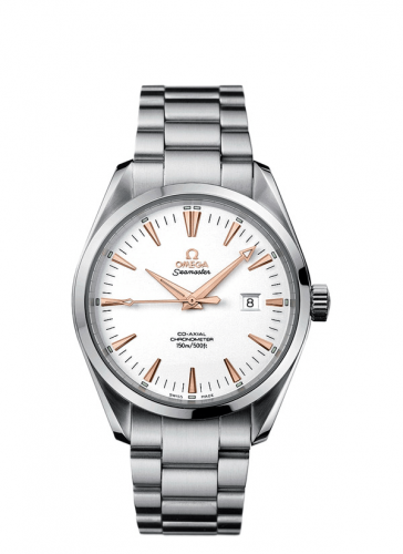 Omega Seamaster Aqua Terra 150M Co-Axial 42.2 Stainless Steel / White / Bracelet 2502.34.00 Omega Seamaster Aqua Terra 150M Co-Axial 42.2 Stainless Steel / White / Bracelet 2502.34.00