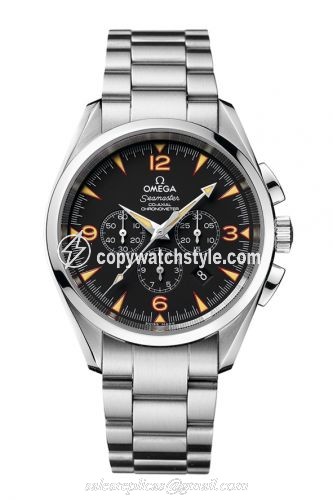 Omega Seamaster Aqua Terra 150M Co-Axial 42.2 Railmaster Chronograph / Bracelet / China Explorer Yellow 2512.54.00