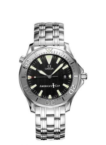 Omega Seamaster Diver 300M Automatic 41 Stainless Steel / White Gold / Black / Bracelet / America's Cup 2533.50.00