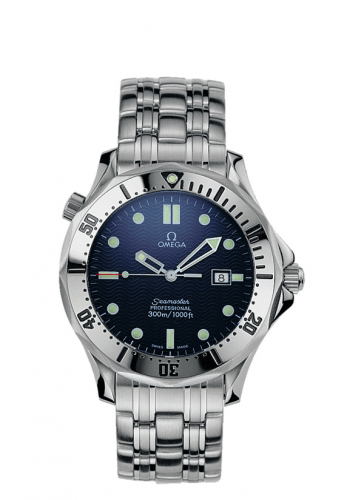 Omega Seamaster Diver 300M Quartz 41 Stainless Steel / Blue / Bracelet 2542.80.00 Omega Seamaster Diver 300M Quartz 41 Stainless Steel / Blue / Bracelet 2542.80.00