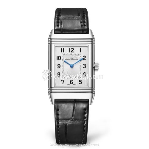 Jaeger-LeCoultre Reverso Classic Medium Thin Stainless Steel / Silver / Alligator 2548440 Jaeger-LeCoultre Reverso Classic Medium Thin Stainless Steel / Silver / Alligator 2548440
