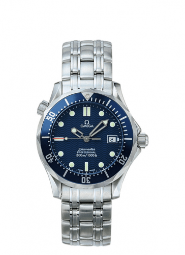 Omega Seamaster Diver 300M Quartz 36.25 Stainless Steel / Blue / Bracelet 2561.80.00 Omega Seamaster Diver 300M Quartz 36.25 Stainless Steel / Blue / Bracelet 2561.80.00