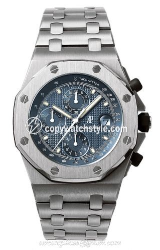Audemars Piguet Royal Oak OffShore 25721 Chronograph Stainless Steel / Blue 25721.ST.O.1000ST.01 Audemars Piguet Royal Oak OffShore 25721 Chronograph Stainless Steel / Blue 25721.ST.O.1000ST.01
