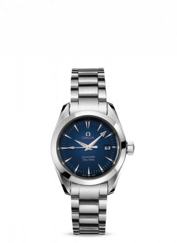 Omega Seamaster Aqua Terra 150M Quartz 29.2 Stainless Steel / Blue / Bracelet 2577.80.00 Omega Seamaster Aqua Terra 150M Quartz 29.2 Stainless Steel / Blue / Bracelet 2577.80.00