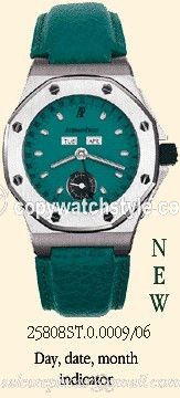 Audemars Piguet Royal Oak OffShore 25808 Full Calendar Turquoise 25808ST.O.0009/06 Audemars Piguet Royal Oak OffShore 25808 Full Calendar Turquoise 25808ST.O.0009/06