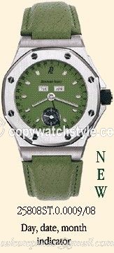 Audemars Piguet Royal Oak OffShore 25808 Full Calendar Green 25808ST.O.0009/08 Audemars Piguet Royal Oak OffShore 25808 Full Calendar Green 25808ST.O.0009/08