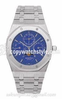 Audemars Piguet Royal Oak 25820 Perpetual Calendar Platinum / Blue 25820PT.O.0944PT.01