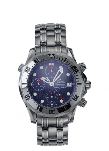 Omega Seamaster Diver 300M Automatic 41.5 Chronograph Stainless Steel / Blue / Bracelet 2598.80.00 Omega Seamaster Diver 300M Automatic 41.5 Chronograph Stainless Steel / Blue / Bracelet 2598.80.00