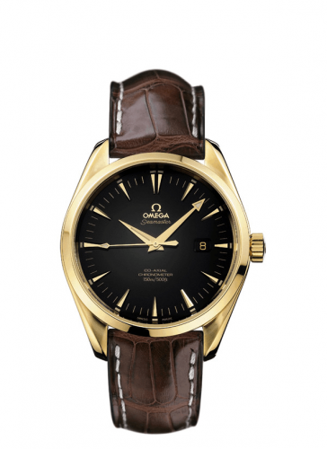 Omega Seamaster Aqua Terra 150M Co-Axial 42.2 Yellow Gold / Black 2602.50.37 Omega Seamaster Aqua Terra 150M Co-Axial 42.2 Yellow Gold / Black 2602.50.37