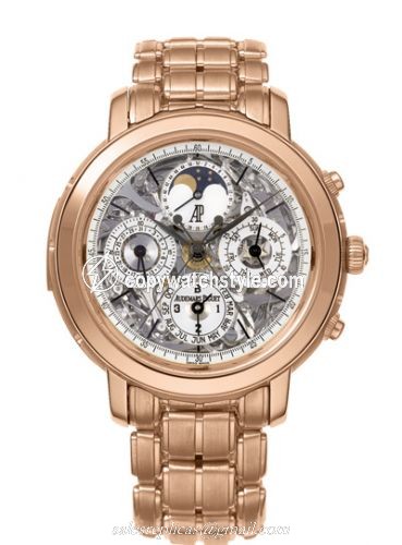Audemars Piguet Jules Audemars 26023 Grande Complication Pink Gold / Sapphire / Bracelet 26023OR.OO.1138OR.01 Audemars Piguet Jules Audemars 26023 Grande Complication Pink Gold / Sapphire / Bracelet 26023OR.OO.1138OR.01